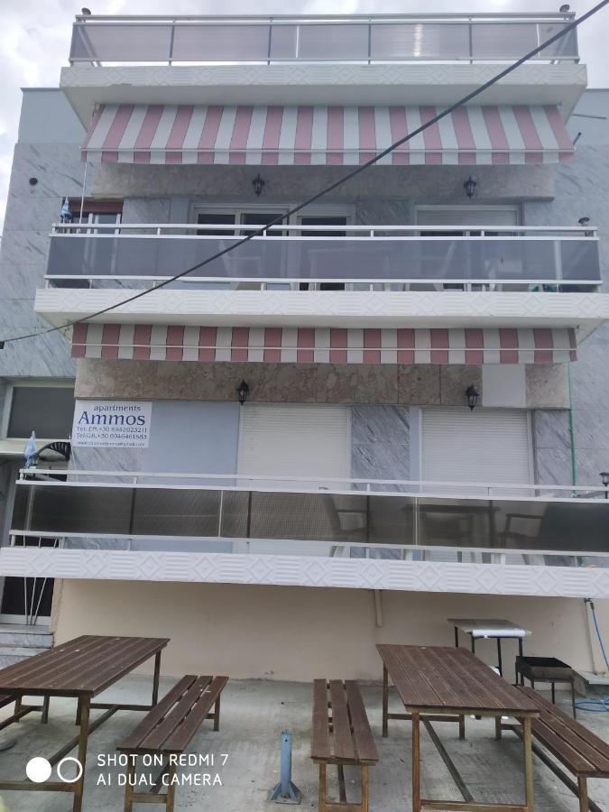 Ammos Apartments Nea Karvali Exteriör bild